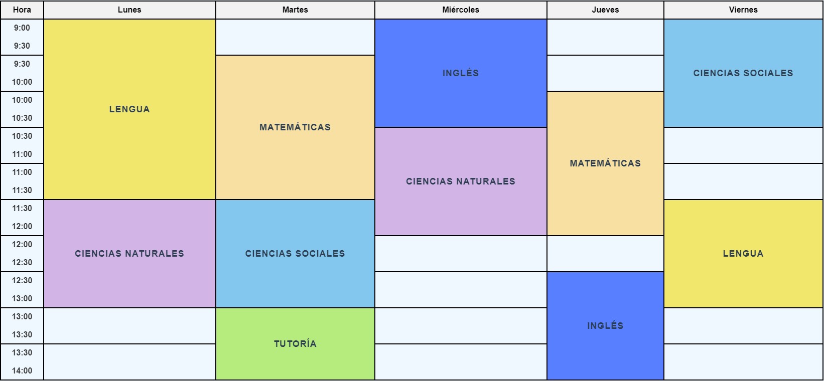 Horario de Clases